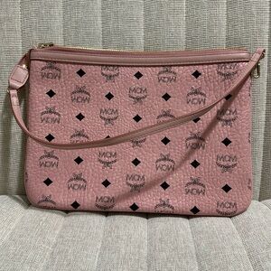 MCM Powder Pink Pouch